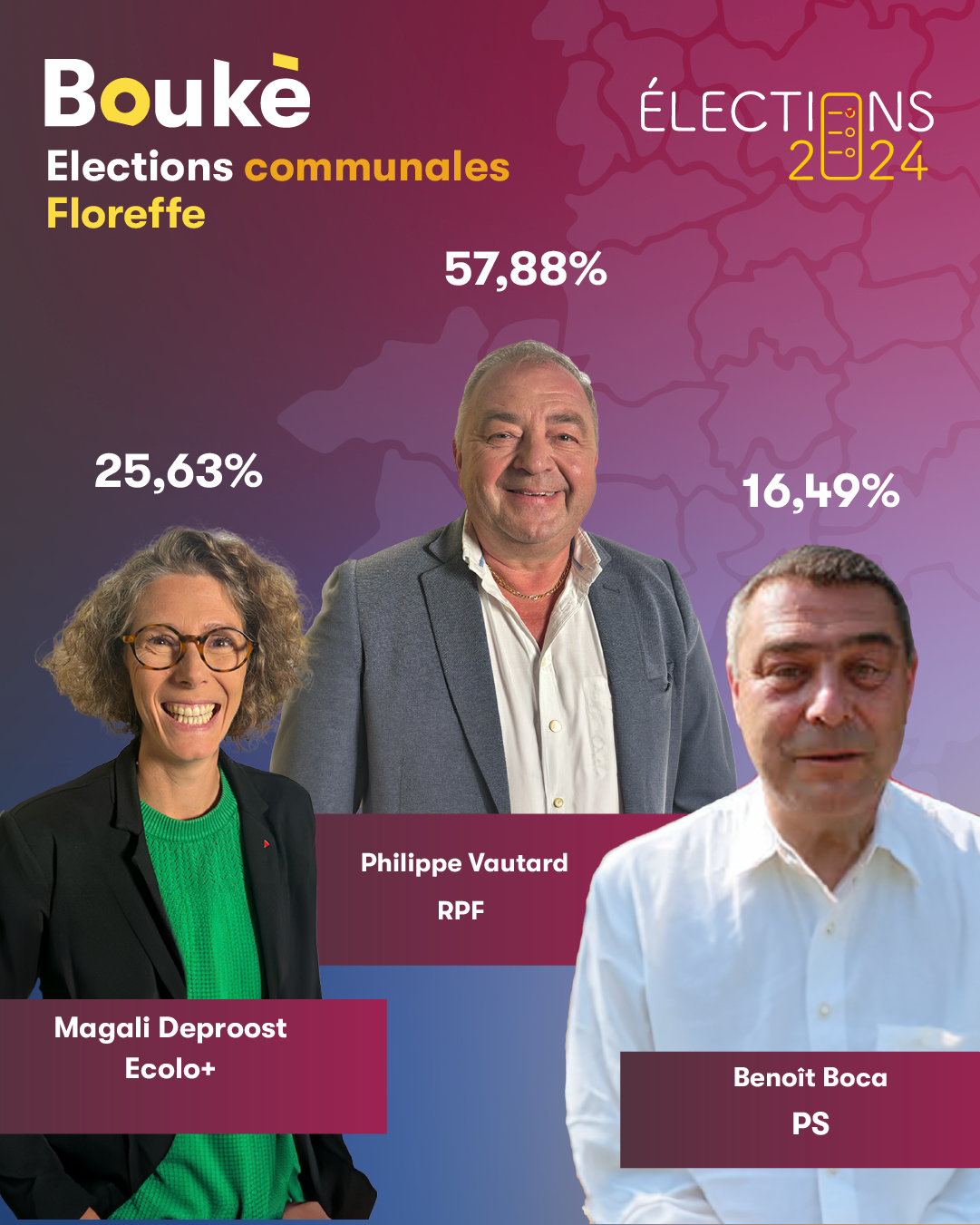 Floreffe : voici les résultats définitifs pour les élections communales