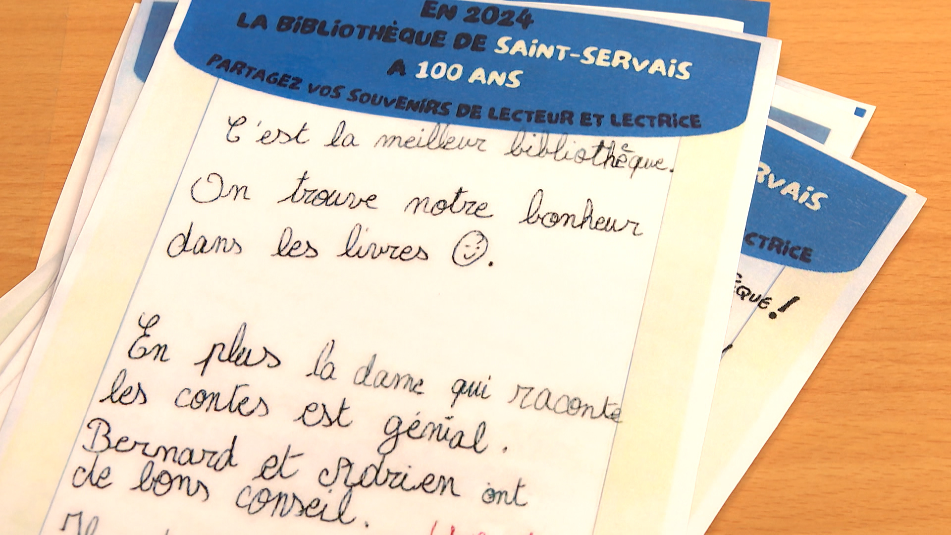 La bibliothèque de Saint-Servais a 100 ans !