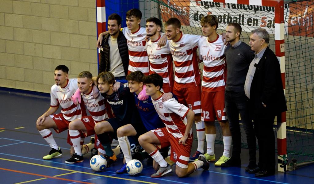 Couvin comme hôte de la première journée  du championnat francophone de futsal espoir