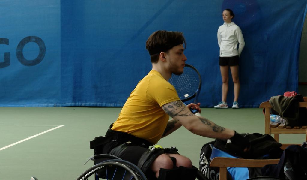 Certains des meilleurs joueurs de tennis en chaise réunis à Temploux