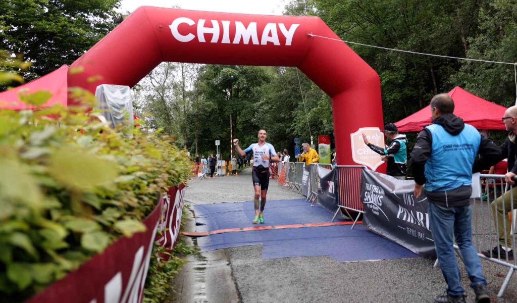 Victor Alexandre renoue avec la victoire au triathlon de Ry de Rome