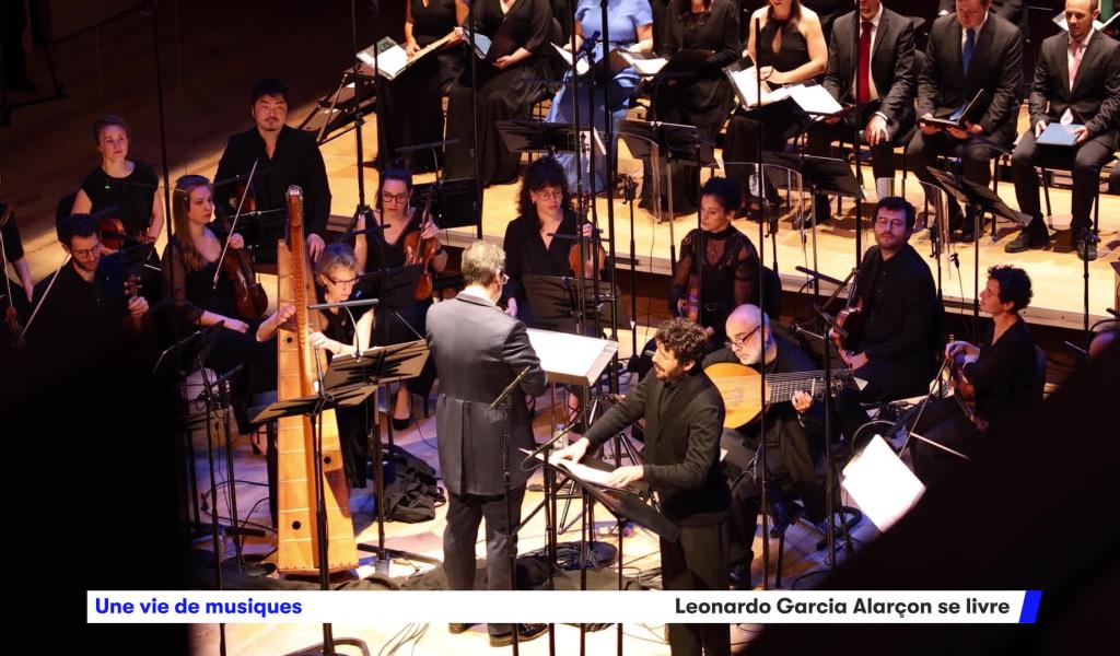 "Une vie de musiques", un livre pour mieux connaître le chef Leonardo García Alarcón