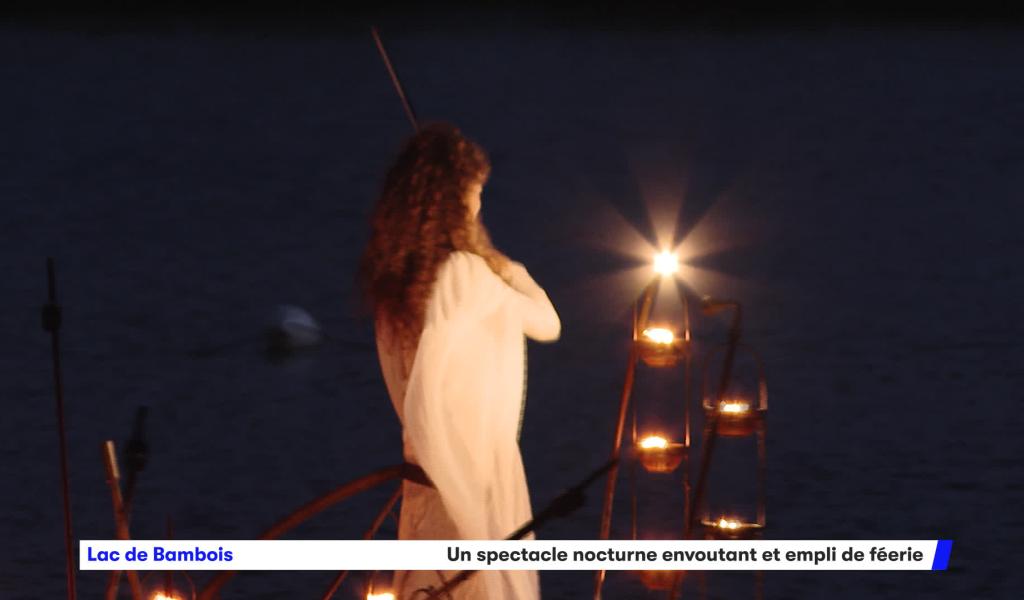 "De feu et d'eau" : un spectacle nocturne empli de magie au lac de Bambois