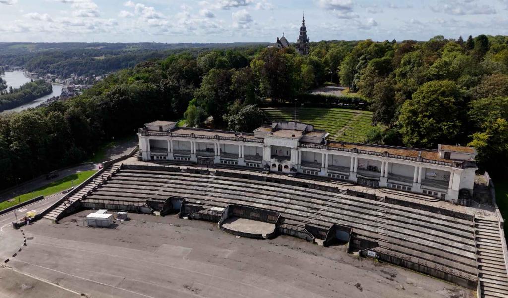 Citadelle de Namur : restauration du Stade des jeux et du Théâtre de verdure