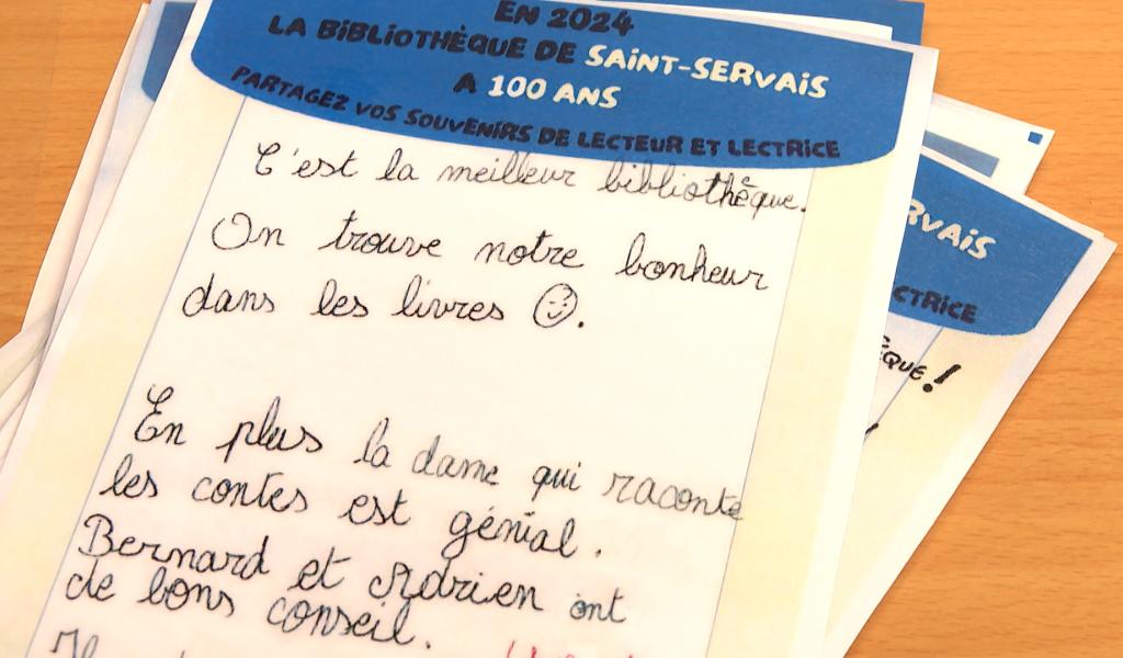 La bibliothèque de Saint-Servais a 100 ans !