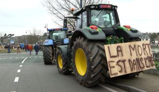 Syndicats agricoles: rencontres avec les ministres Tellier et Borsus à Namur