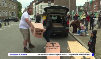 " Stop béton maintenant " : une mobilisation à Namur