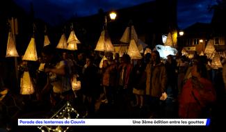 Parade des lanternes : Couvin illuminée malgré la pluie