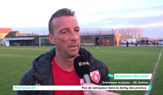 Jonathan Marchal : "Vu la physionomie du match, on est contents du résultat"