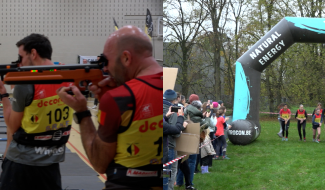 Cross Biathlon : Malonne recevait le championnat de Belgique d'un sport liant le trail et le tir