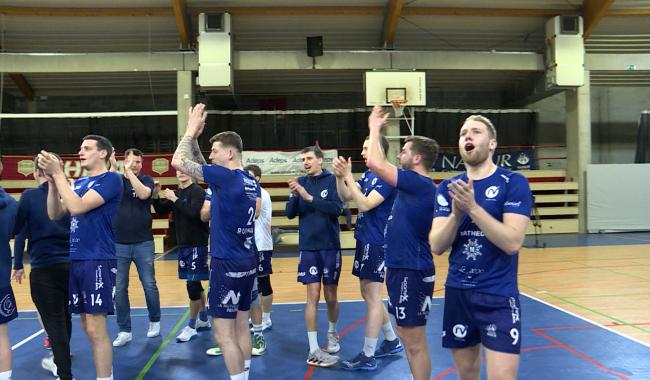 Namur Volley a fait vibrer son fidèle public