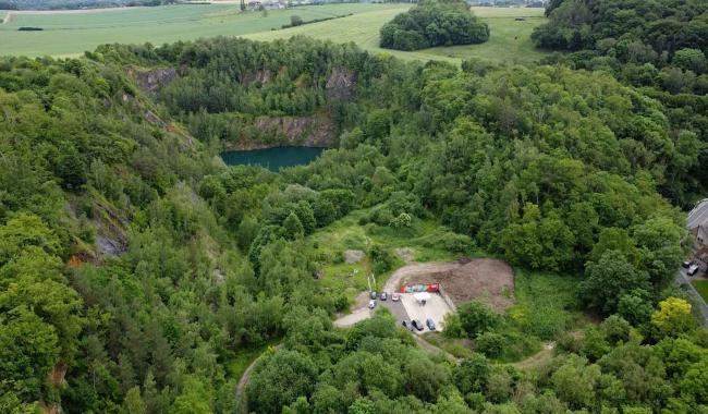 CREAVES : une nouvelle infrastructure sur le site de la carrière de la Dolomie à Floreffe