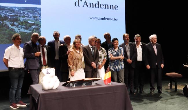 Andenne met à l'honneur des citoyens et citoyenne