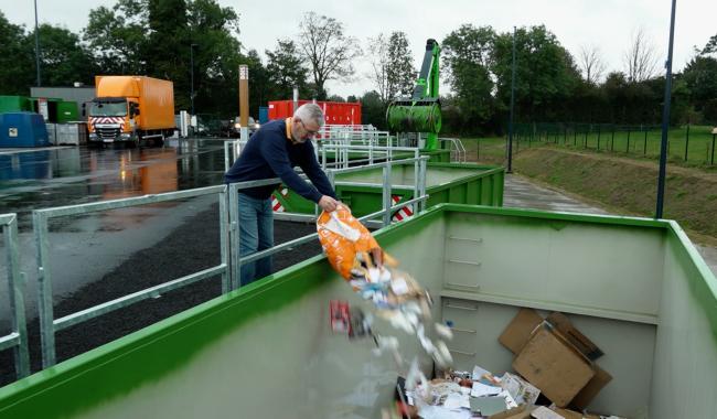 Éghezée a un recyparc flambant neuf plus grand que le précédent