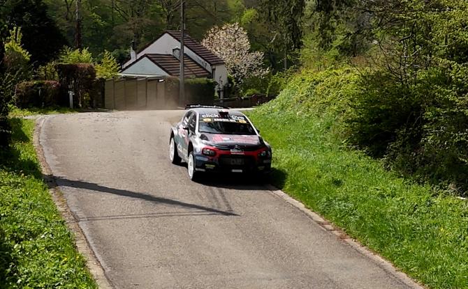 Embarquez avec Adrian Fernémont à l'occasion de ses essais avant le Rallye de Wallonie