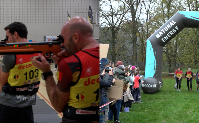 Cross Biathlon : Malonne recevait le championnat de Belgique d'un sport liant le trail et le tir