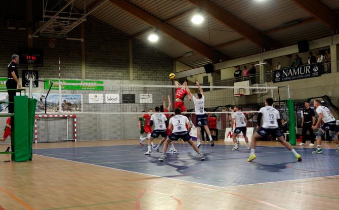 Défaite au bout du tie-break pour le Volley Namur qui empoche un bon point face à Maaseik B