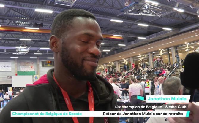 Jonathan Mulolo : "Je voulais vraiment arrêter au Japon. Place aux jeunes désormais"