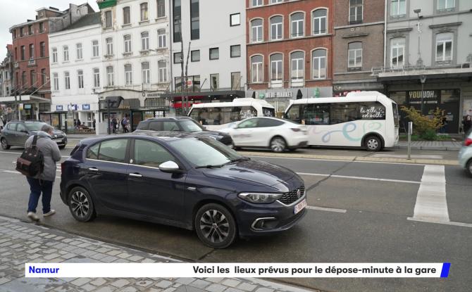 Namur : dépose-minute, arrêts de bus et signalisation, un casse-tête pour les automobilistes